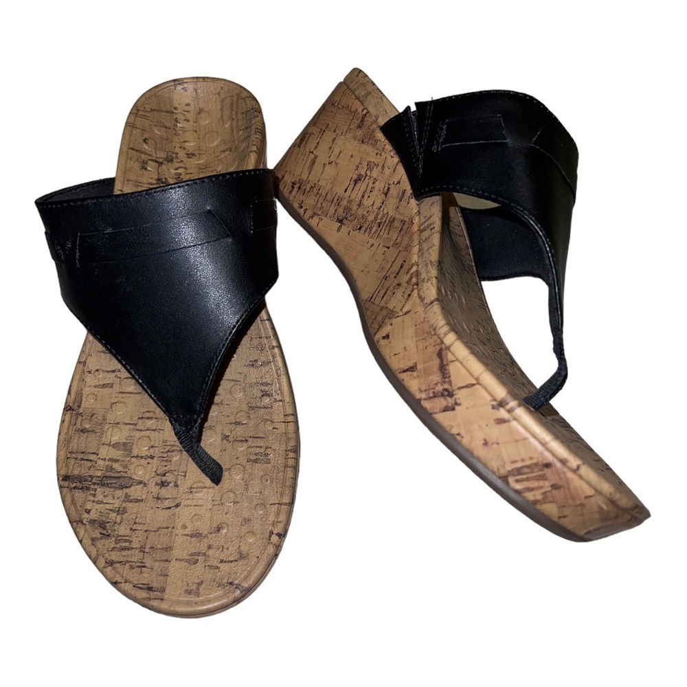 Vionic Cameron Black Platform Sandals - image 1